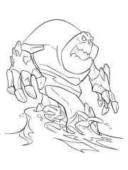 marshmallow frozen kleurplaat