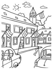 kleurplaat bevrijdingsdag