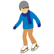 schaatsen kleurplaten