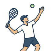 kleurplaten in de categorie tennis