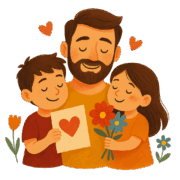 vaderdag kleurplaten