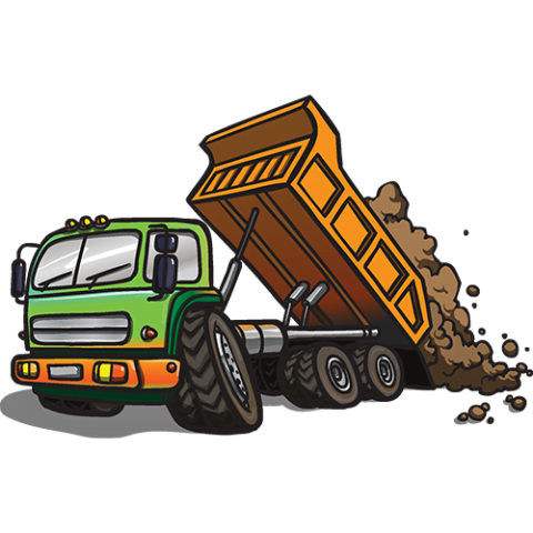 vrachtwagen kleurplaten